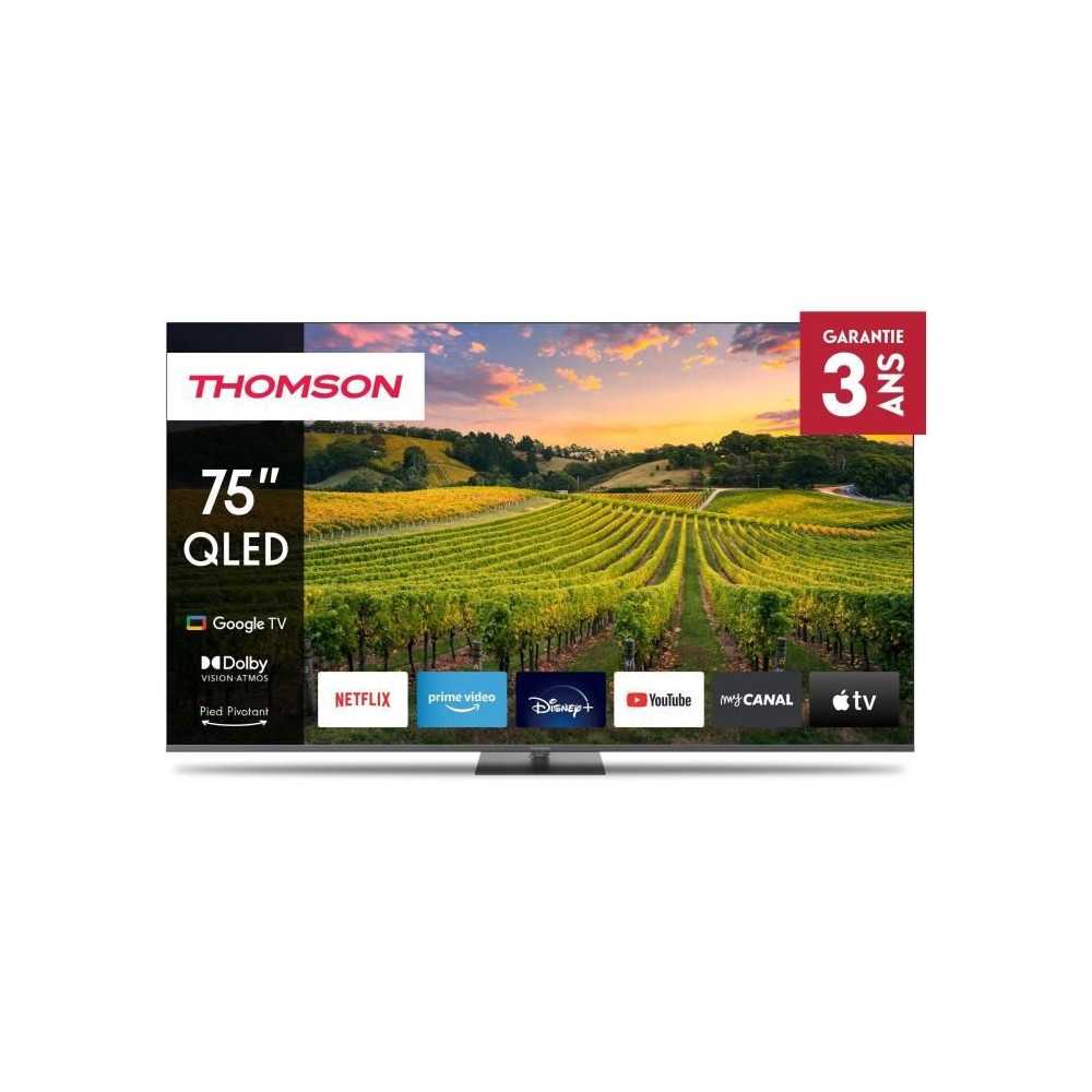 THOMSON - TV QLED 75QG5C14 - 75 (190 cm) - 4K UHD 3840x2160 - HDR 10 -