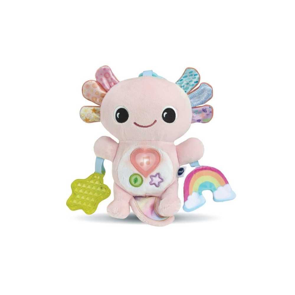 VTECH ELIOTT, BEBE AXOLOTL MUSICAL (BOUTEILLES PLASTIQUE RECYCLÉES)