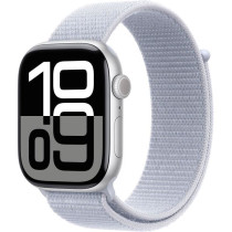 Apple Watch Series 10 GPS + Cellular - 46mm - Boîtier Silver Aluminiu