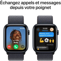 Apple Watch SE GPS - 44mm - Midnight Aluminum Case - Ink Sport Loop St