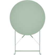 Bistro set for 2 people - 60 cm round table with 2 chairs - Powder-coa