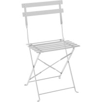 Bistro set - Garden meal set - Folding table Diam. 60 cm + 2 chairs -