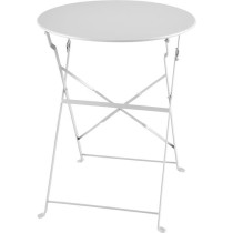 Bistro set - Garden meal set - Folding table Diam. 60 cm + 2 chairs -