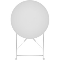 Bistro set - Garden meal set - Folding table Diam. 60 cm + 2 chairs -