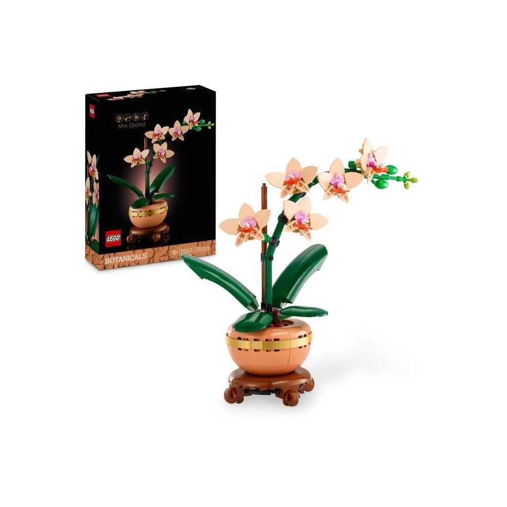 LEGO Botanique 10343 L'orchidée miniature - Fleurs artificielles - Id