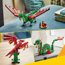 LEGO Creator 31161 3-en-1 Le dragon médiéval - Jeu de construction p
