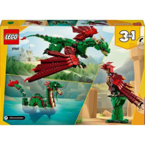 LEGO Creator 31161 3-en-1 Le dragon médiéval - Jeu de construction p