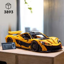 LEGO Technic 42172 McLaren P1 - Hypercar Model Kit for Adults with Veh
