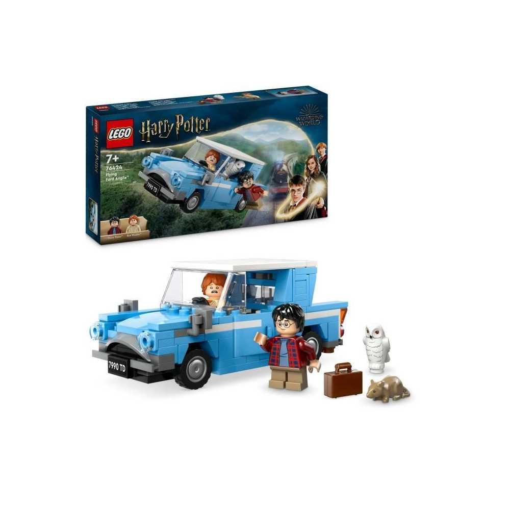 LEGO Harry Potter 76424 The Flying Ford Anglia, Toy for Children, Buil LEGO Harry Potter 76424 The Flying Ford Anglia, Toy for Children, Buil
