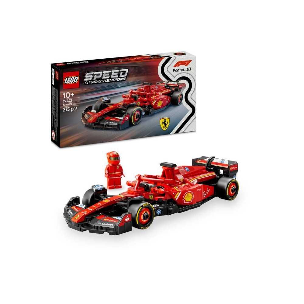 LEGO Speed Champions 77242 Voiture F1 Ferrari SF-24 - Jeu de construct
