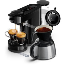 Machine a café dosette - PHILIPS - SENSEO SWITCH HD6592/65 - Noir int