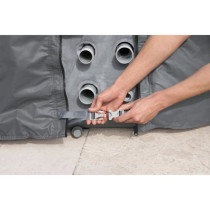 BESTWAY - Couverture thermique EnergySense™ pour spas carrés 230 x