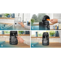 Multi-drink coffee machine - BOSCH - TASSIMO - T16 Finesse black - 140
