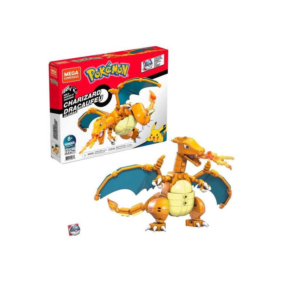 Mega Construx - Pokemon Dacofeu to build - Building bricks - From 8 ye