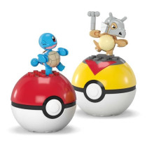 MEGA Pack of 2 Pokeballs of 40 micro-bricks (random model)