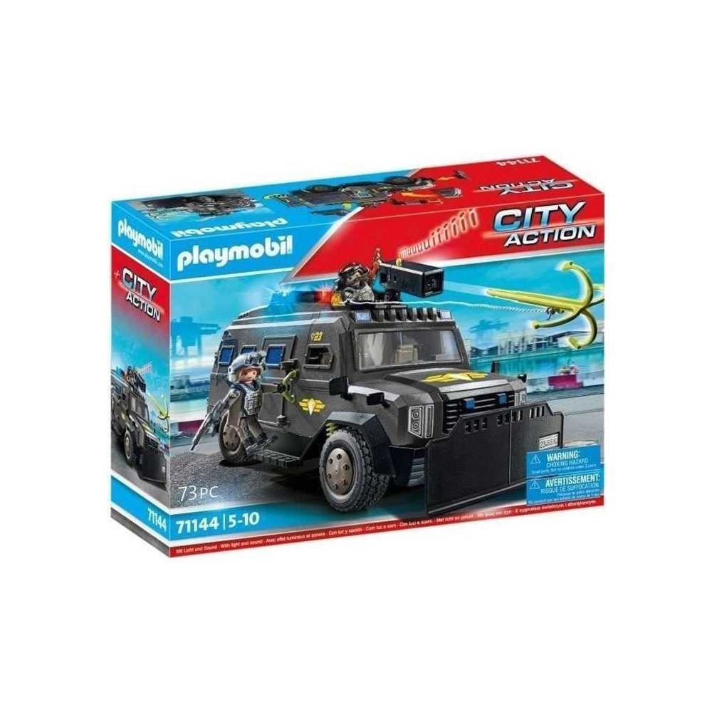 PLAYMOBIL 71144 Véhicule d'intervention des forces spéciales, Les po