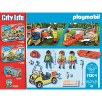 PLAYMOBIL - 71204 - City Action Les Subcutors - Rescue vehicle