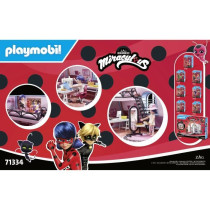 PLAYMOBIL 71334 Miraculous Marinette's Room, Miraculous Lady Bug, 73 p