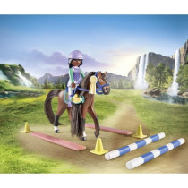 PLAYMOBIL 71355 Zoe & Blaze with obstacle course - Horses of Waterfall