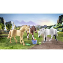 PLAYMOBIL 71356 3 horses Morgan, Quarter Horse and Shagya - Horses of