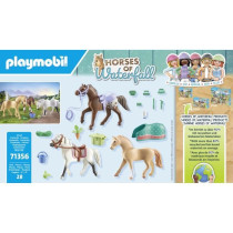 PLAYMOBIL 71356 3 horses Morgan, Quarter Horse and Shagya - Horses of