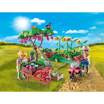 PLAYMOBIL 71380 Starter Pack Vegetable garden - Country - With two cha