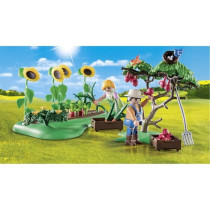 PLAYMOBIL 71380 Starter Pack Vegetable garden - Country - With two cha