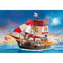 PLAYMOBIL 71318 Pirate Rowboat - Pirates - With two characters, two ca