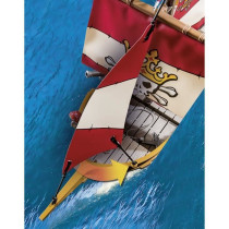 PLAYMOBIL 71318 Pirate Rowboat - Pirates - With two characters, two ca