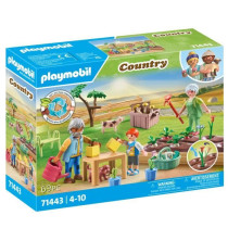 PLAYMOBIL 71443 Grandparents and vegetable garden - Country - Ages 4 a