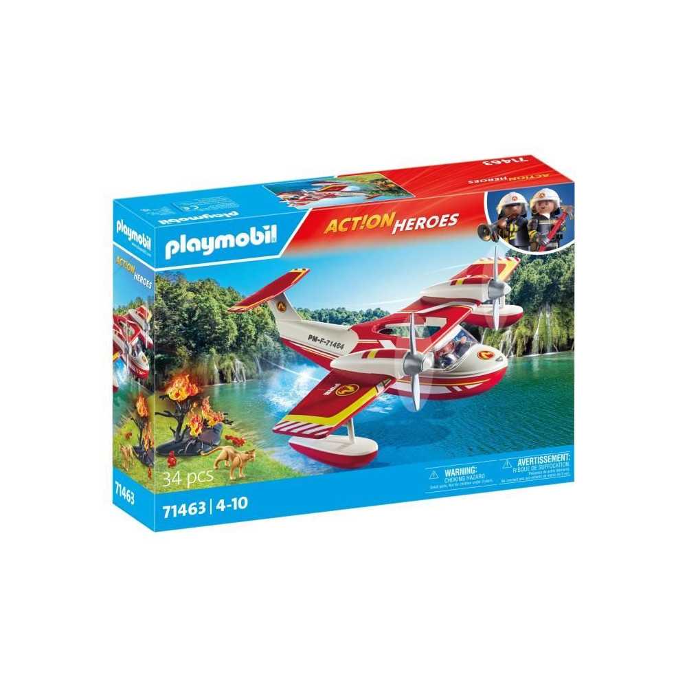 PLAYMOBIL 71463 Seaplane with firefighter - Action Heroes - Firefighte