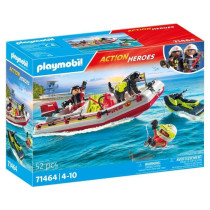 PLAYMOBIL 71464 Fireboat and water scooter - Action Hereos - Firefight