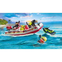 PLAYMOBIL 71464 Fireboat and water scooter - Action Hereos - Firefight