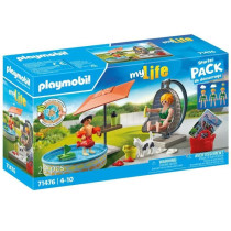 PLAYMOBIL 71476 Mom and child with hanging chair