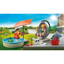PLAYMOBIL 71476 Mom and child with hanging chair