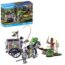 PLAYMOBIL 71484 Novelmore Convoy with Bandit, Novelmore, Knights and R