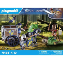 PLAYMOBIL 71484 Novelmore Convoy with Bandit, Novelmore, Knights and R