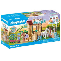 PLAYMOBIL 71494 Horses of Waterfall - Horses with Box and Ponies - Age