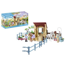 PLAYMOBIL 71494 Horses of Waterfall - Horses with Box and Ponies - Age