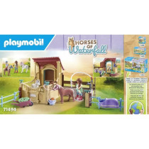 PLAYMOBIL 71494 Horses of Waterfall - Horses with Box and Ponies - Age