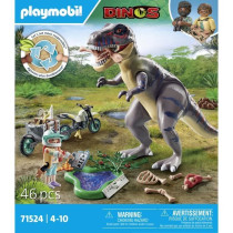 PLAYMOBIL 71524 Explorer with Motorcycle and Tyrannosaurus