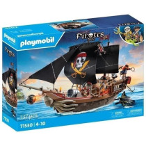 PLAYMOBIL 71530 Pirate Ship, 137 pieces including 3 characters and 4 a