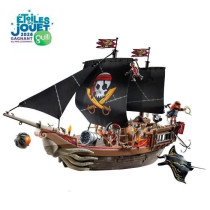 PLAYMOBIL 71530 Pirate Ship, 137 pieces including 3 characters and 4 a