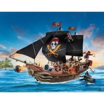 PLAYMOBIL 71530 Pirate Ship, 137 pieces including 3 characters and 4 a