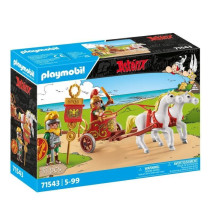 PLAYMOBIL 71543 Asterix: Caesar with chariot and horses