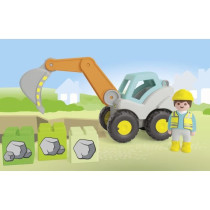 PLAYMOBIL Junior 71684 Excavator, For babies, From 12 months