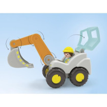 PLAYMOBIL Junior 71684 Excavator, For babies, From 12 months