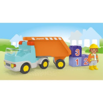 PLAYMOBIL Junior 71685 Dump Truck, Ages 12 months and up