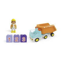 PLAYMOBIL Junior 71685 Dump Truck, Ages 12 months and up