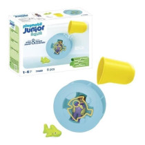 PLAYMOBIL Junior 71688 Water Wheel with Baby Shark Includes figure, ba